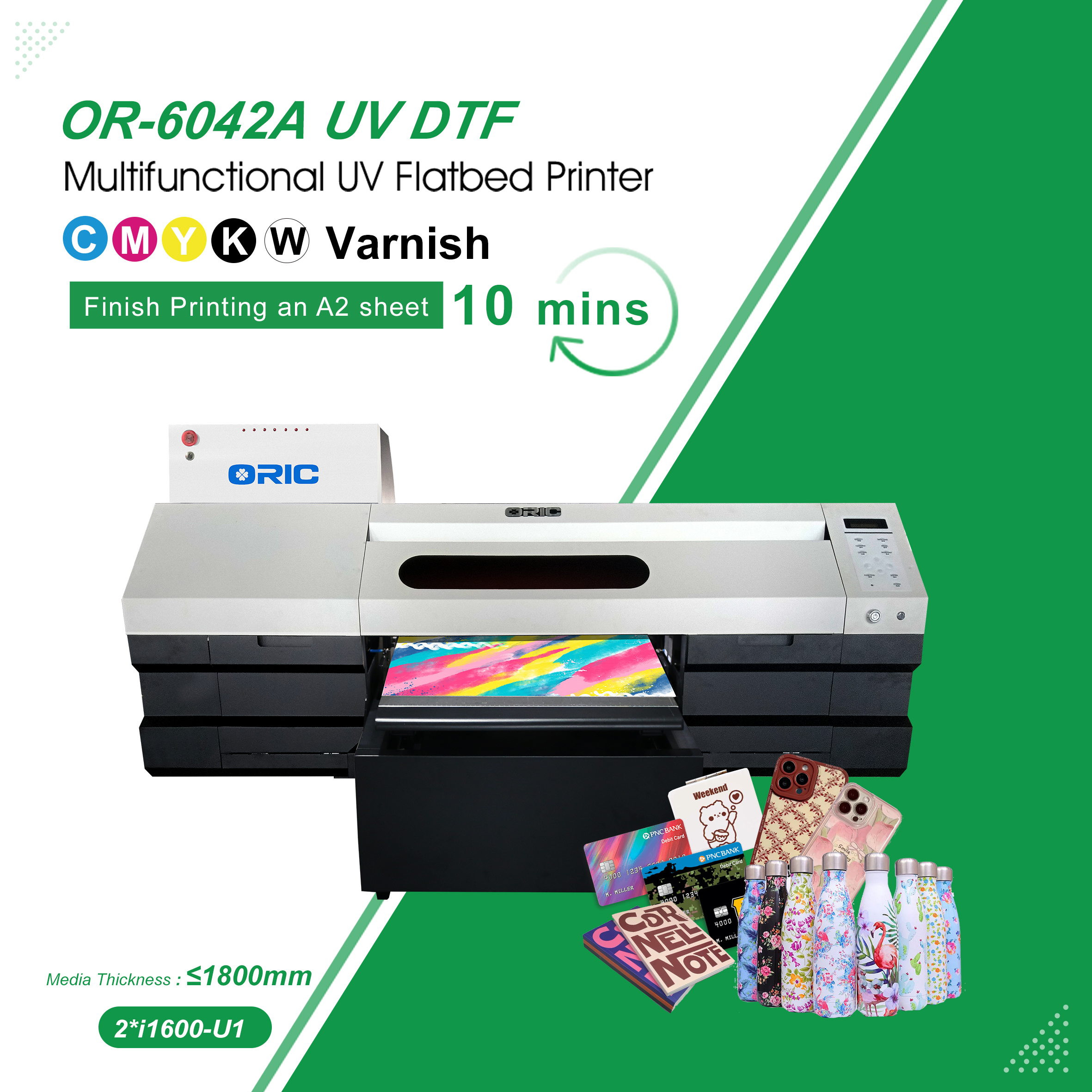 OR-6042A--UV faltbed printer