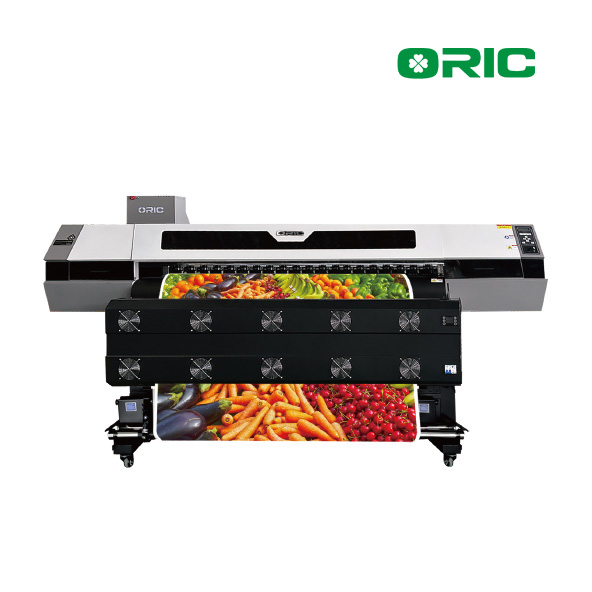 Or 1804a Eco Solvent Printer With Four I3200 E1 Heads 8 Colors