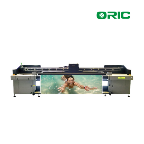 OR-3200H With Five Konica1024A Heads 3.2m High Speed Maglev Hybrid UV Printer