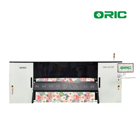 OR-2215E Industrial Rubber Roll Dye Sublimation Printer With 15 I3200 Heads