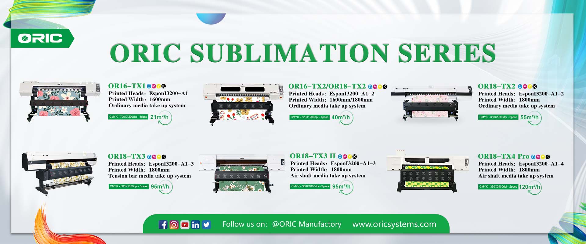 Banner-ORIC Sublibation series-基础